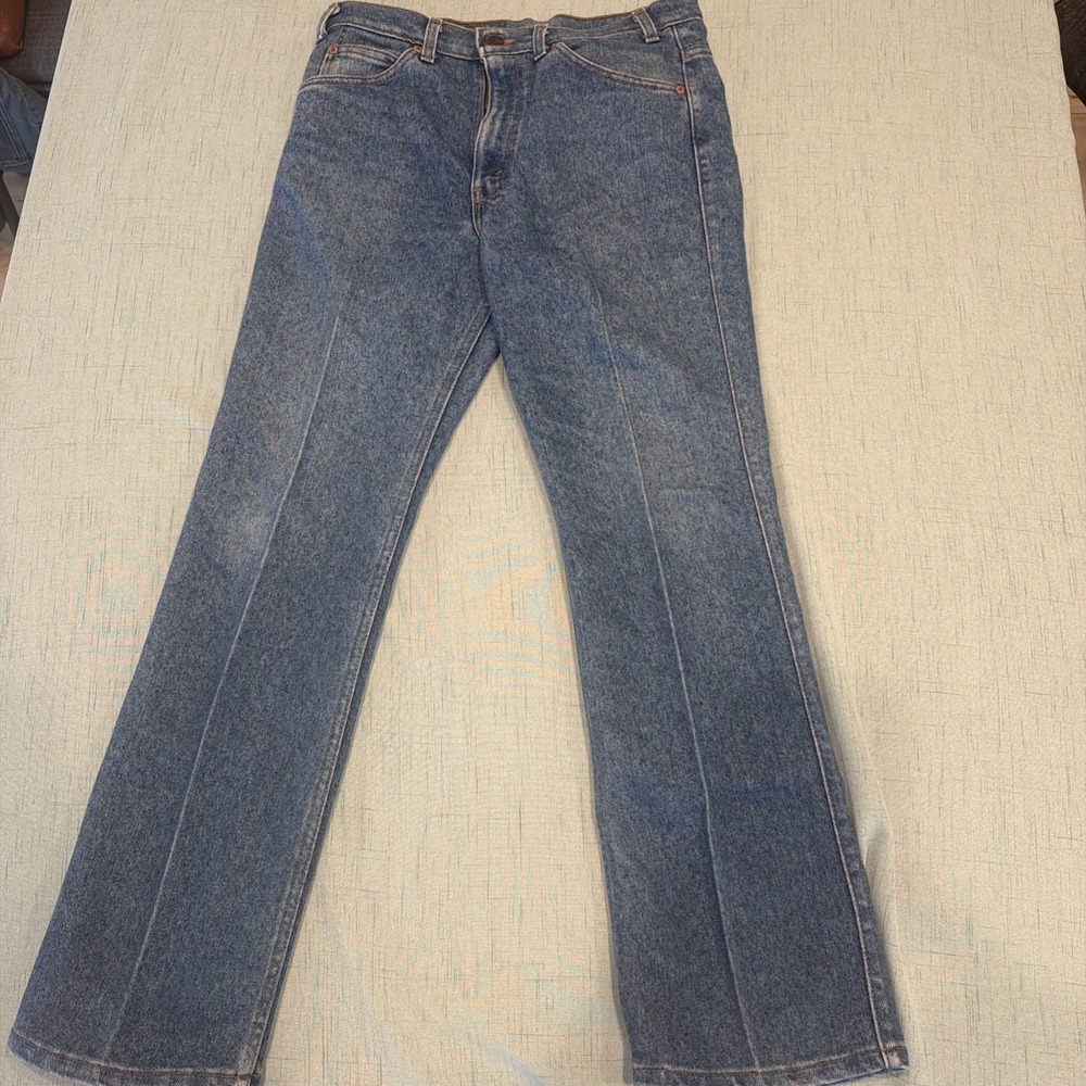 Vintage Levis 517 Jeans Mens 32x30 Blue 80s Made USA Bootcut Pants  00086